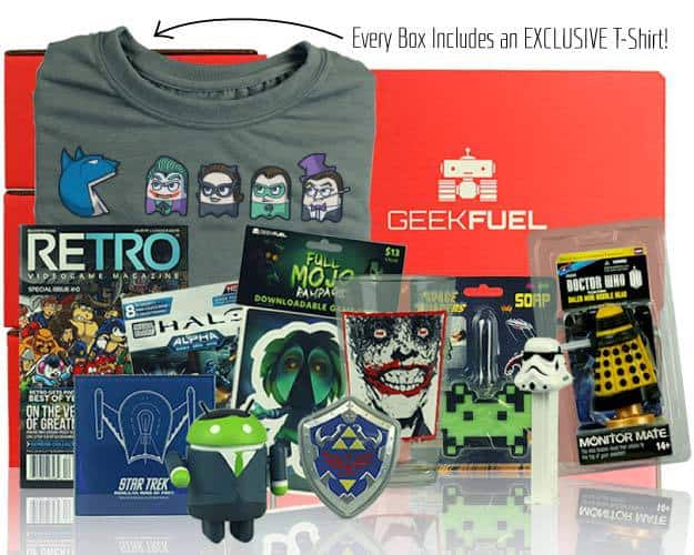 Geek Fuel Monthly Subscription Box For Nerds And Gamers