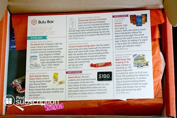 June Bulu Box Weight Loss Box Review Health Fitness Subscription Box Find