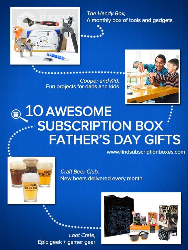 subscription ideas for dad