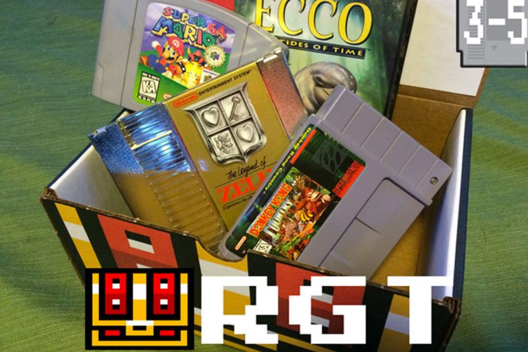 retro gaming treasure crate