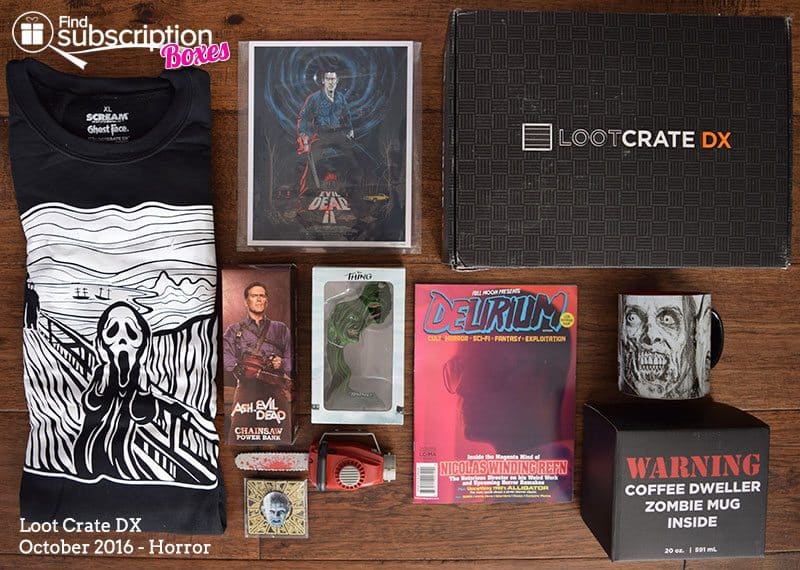Loot Crate DX October 2016 Review & Coupon