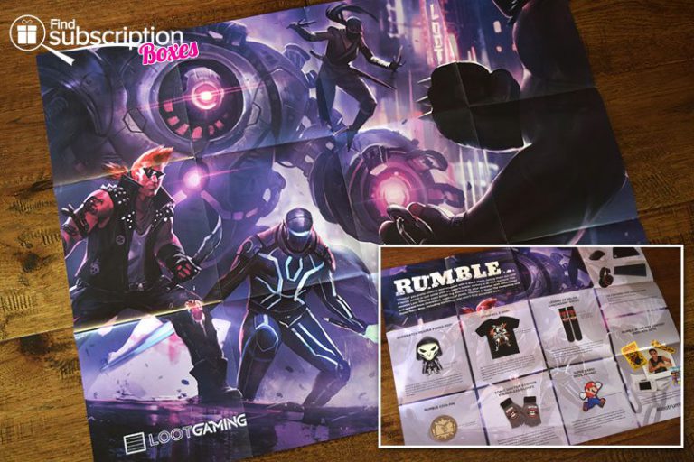 October 2016 Loot Gaming Subscription Box Review & Coupon | Find