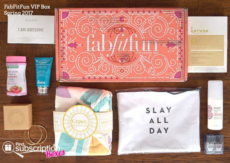 2017 Spring Fab Fit Fun Box 