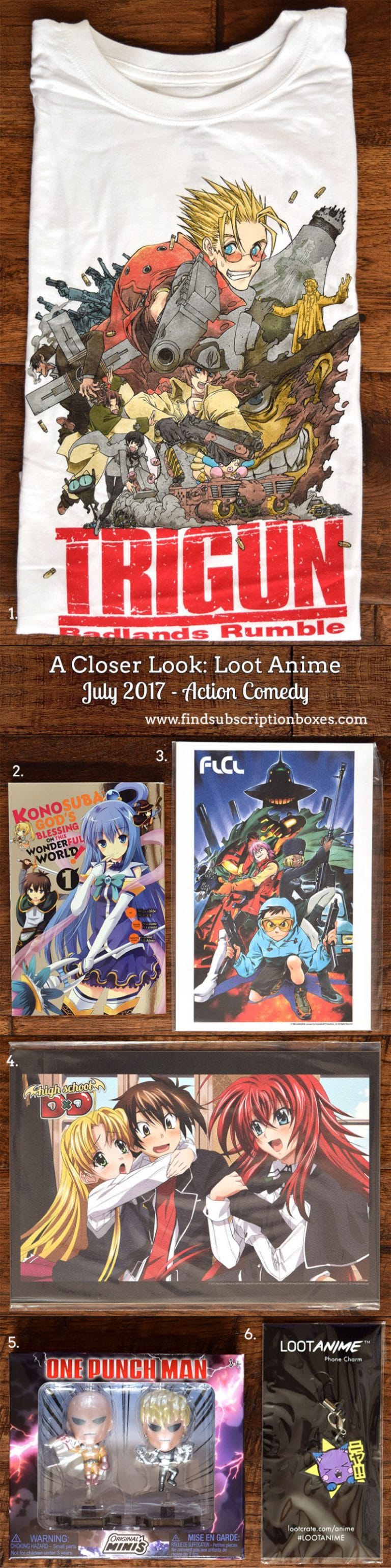 Head to School with Loot Crate's New Anime August Crate | Merchandise | News