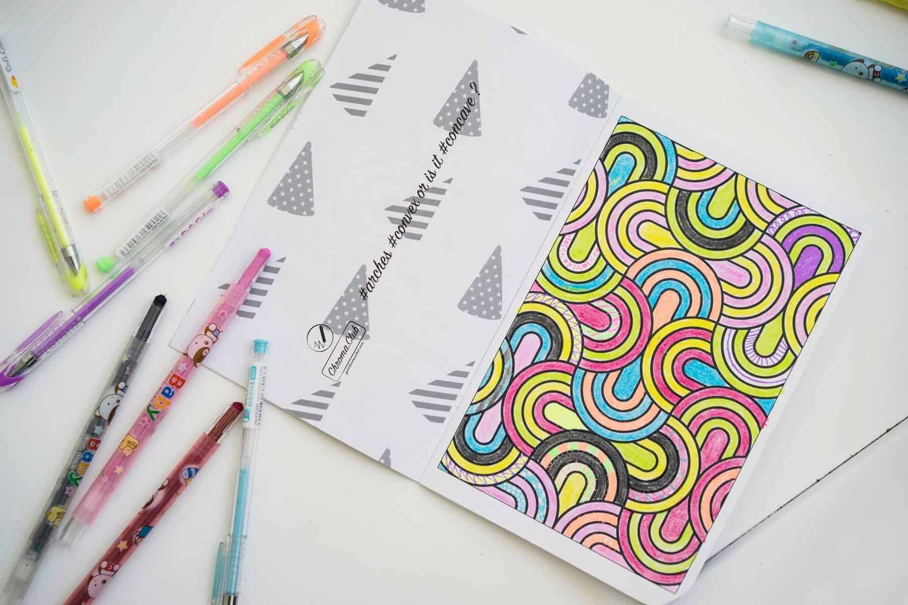 Download Chroma Club: unique coloring books for adults every month